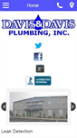 Mobile Screenshot of davisplumbing.org